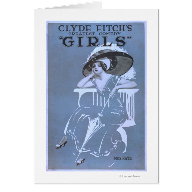 La mejor comedia de Clyde Fitch, el teatro "Chicas (Frente)