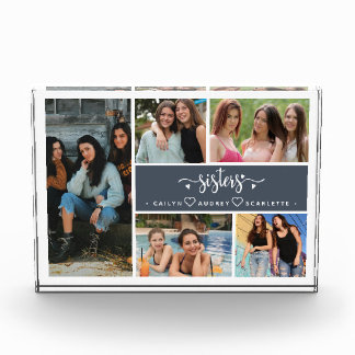 La mejor familia de las hermanas Collage de fotos