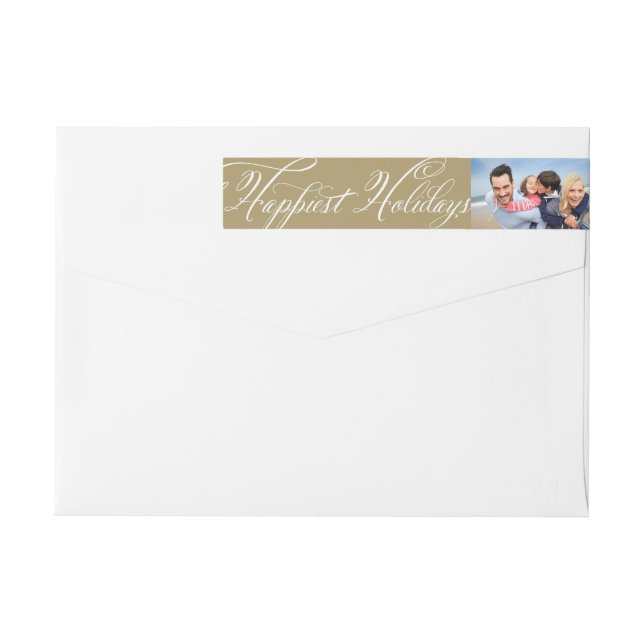 La mejor foto de Holiday Fancy White Script (Reverso)