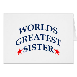 La mejor hermana del mundo