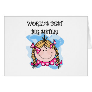 La mejor hermana grande del mundo rubio del chica