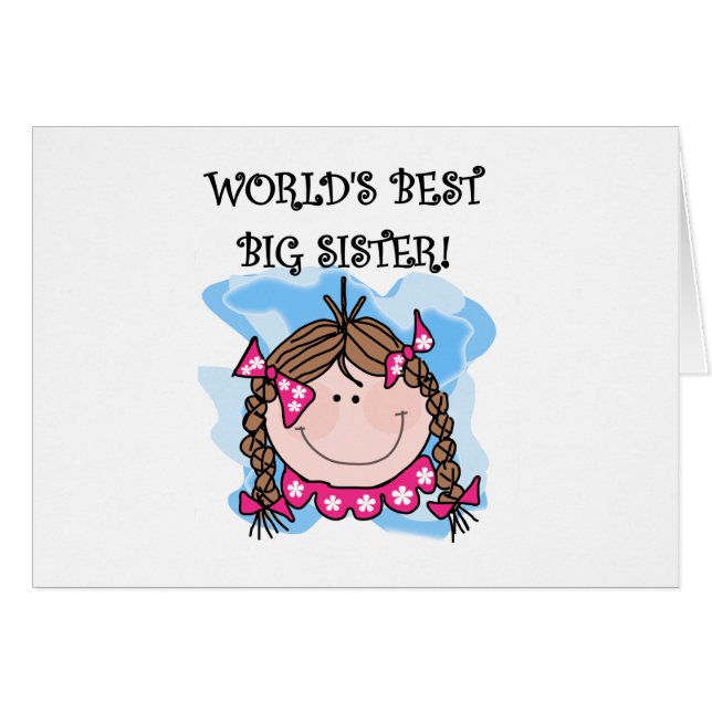 La mejor hermana grande del mundo trigueno (Anverso (Horizontal))