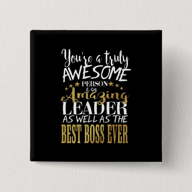 La mejor insignia del botón de la historia del jef (Anverso)