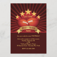 La mejor invitación del fiesta del fútbol del