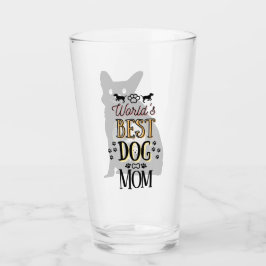 La mejor madre del perro del mundo con una foto de