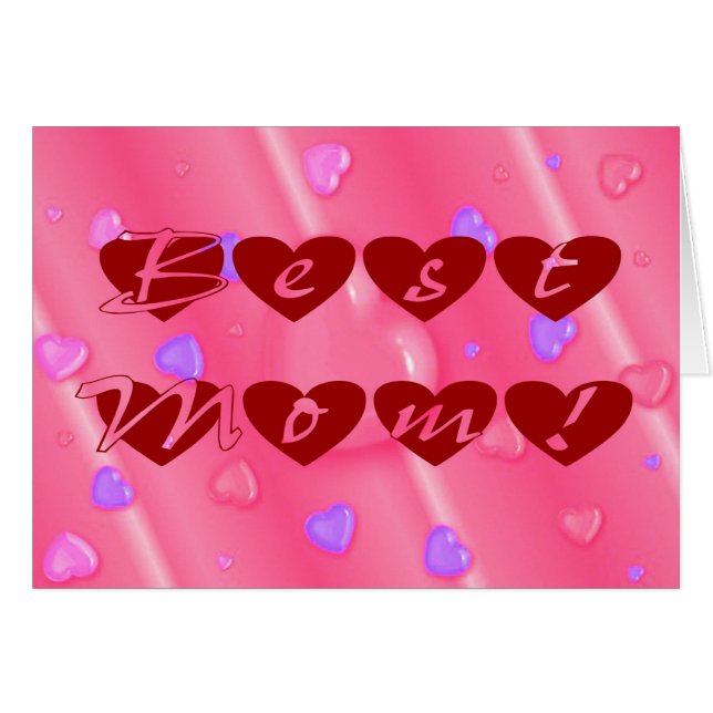 La mejor madre en el corazón (Anverso (Horizontal))