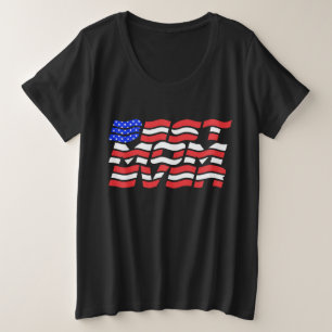 La mejor mamá de la bandera de EEUU