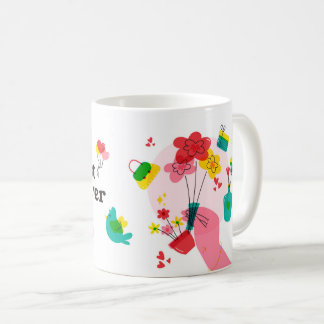 La mejor mamá de todos los tiempos - colorida taza
