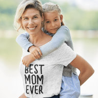 LA MEJOR MAMÁ DEL DÍA DE LA CAMISETA DE LA MADRE
