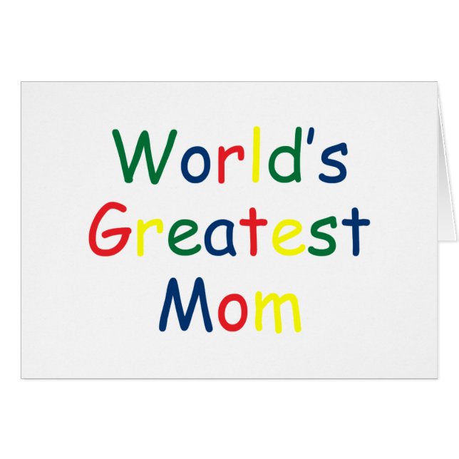 La mejor mamá del mundo (Anverso (Horizontal))