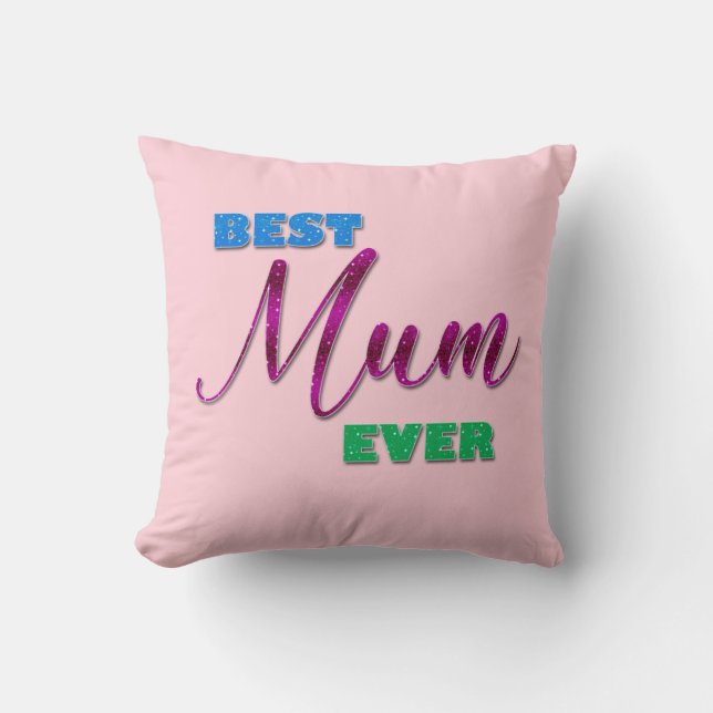 La mejor mamá del mundo Almohada (Anverso)