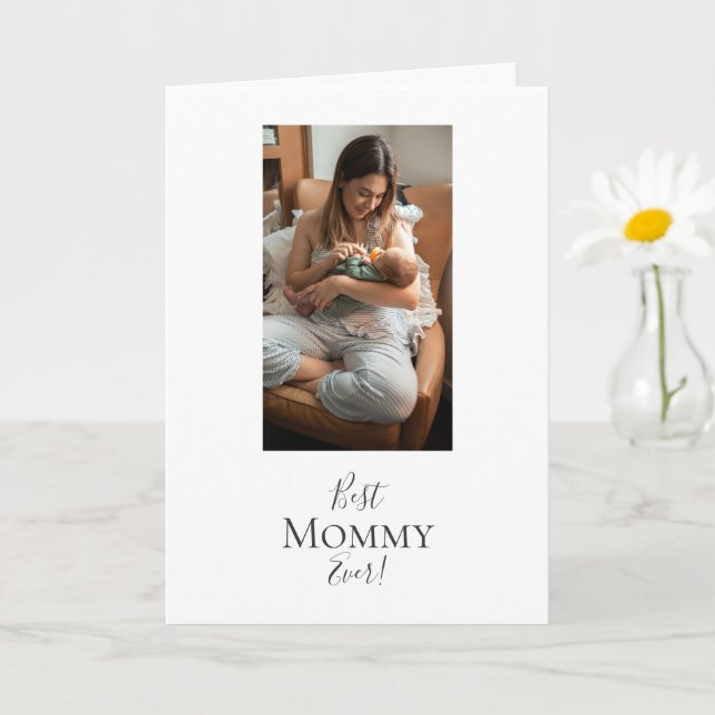 ¡La mejor mamá del mundo! Tarjeta (Planta pequeña)