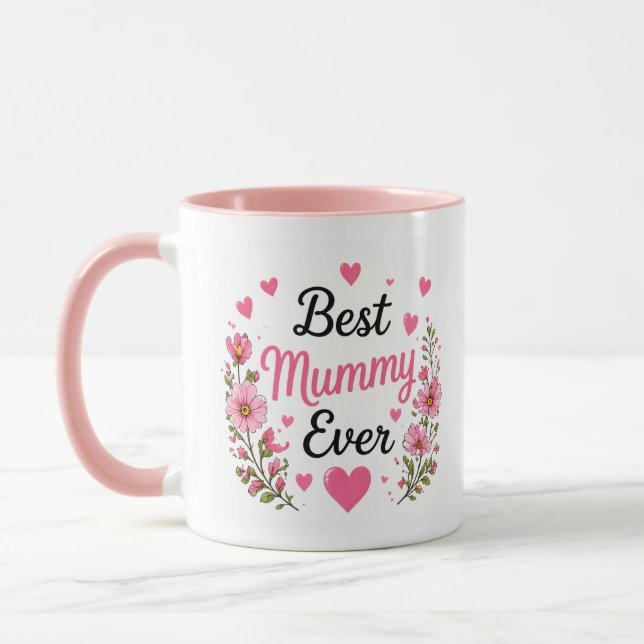 La Mejor Mamá del Mundo Taza (Izquierda)