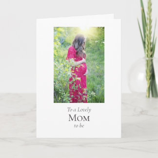 ¡La Mejor Mamá Embarazada del Mundo! Tarjeta