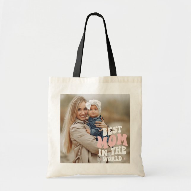 La mejor mamá en la bolsa de fotos del mundo (Frente)