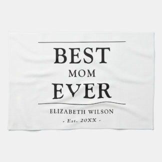 La mejor mamá jamás las madres dan toallas de coci