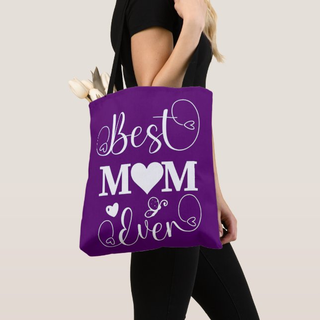 La mejor mamá jamás tota bolsa (Detalle)