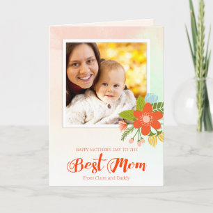 La mejor mamá, tarjeta de felicitación de encargo