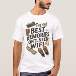 La Mejor Memoria No Necesita Wifi Camiseta de Viaj