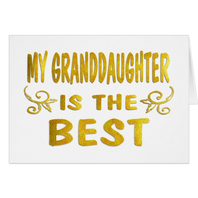 La mejor nieta (Anverso (Horizontal))