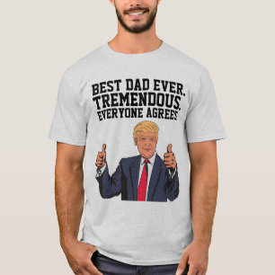 LA MEJOR PADRE DE LA CAMISETA DE TRUMP DE DONALD