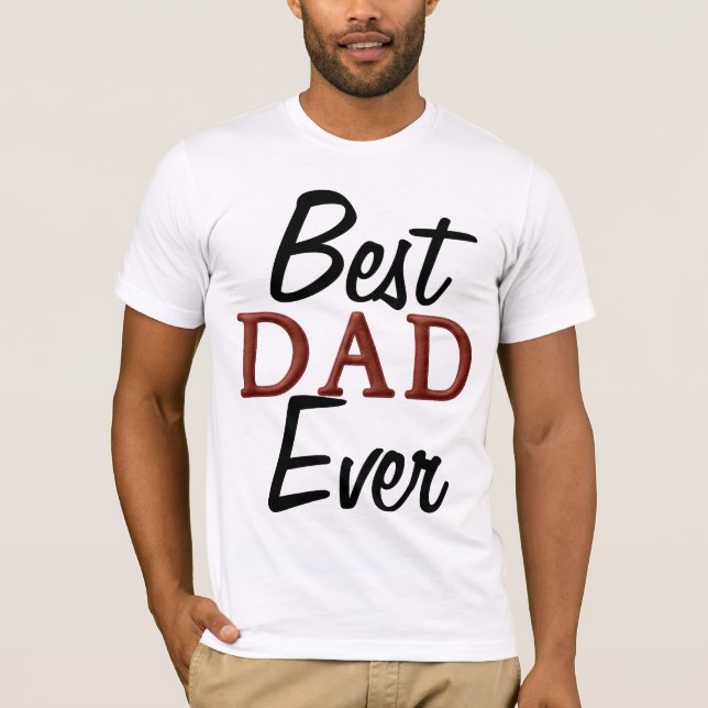 LA MEJOR PAPÁ DE LA CAMISETA (Anverso)