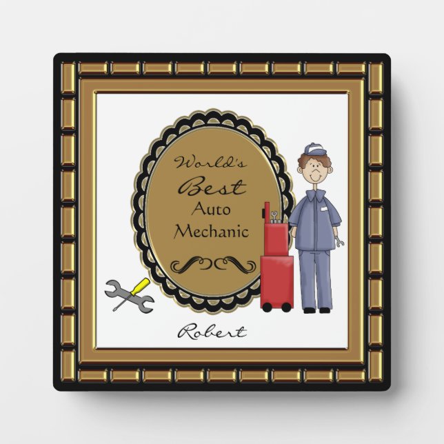 La mejor placa mecánica automática del mundo (Frente)