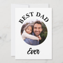 La mejor plantilla de foto personalizada para papá