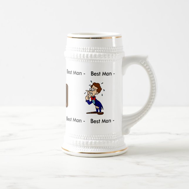 La mejor plantilla de la taza del hombre (Derecha)
