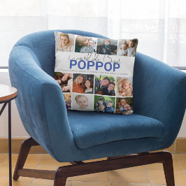 La mejor Poppop del mundo | Almohada de cojín con 