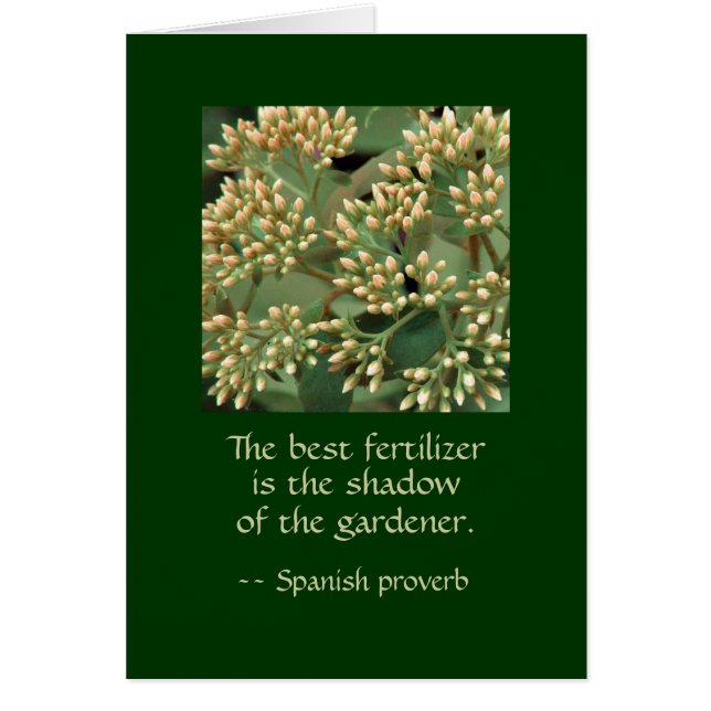La mejor sombra de fertilizante del jardinero. GI  (Frente)