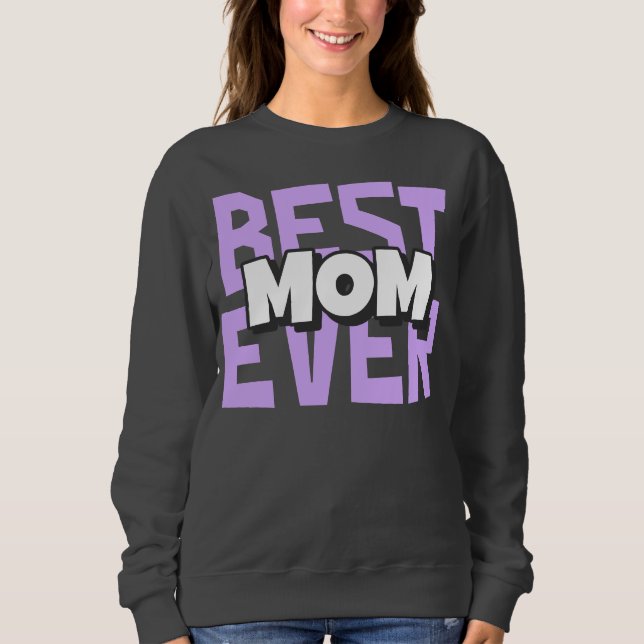 La mejor sudadera de mamá de todos los tiempos - r (Anverso)