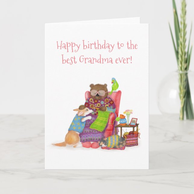 La mejor tarjeta de cumpleaños del mundo con un os (Anverso)