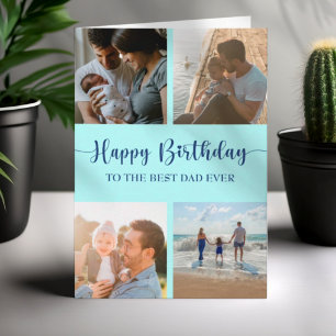 La mejor tarjeta de cumpleaños para papá con colla