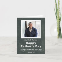 La mejor tarjeta de fotos del Día del Padre Negro