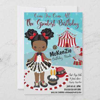 La mejor tarjeta de invitación para el cumpleaños