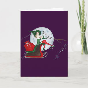 La mejor tarjeta de Navidad de las brujas