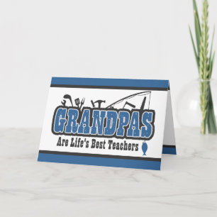 La mejor tarjeta de profesor del abuelo Life