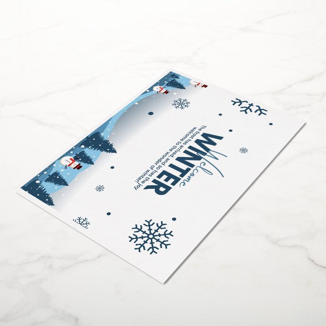 La mejor tarjeta de regalo para Navidades e invier (girado)