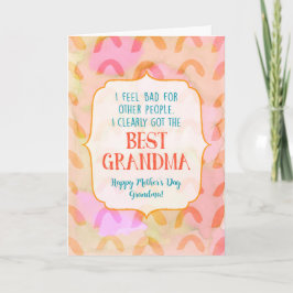 La mejor tarjeta del día de la abuela