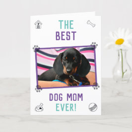 La mejor tarjeta del día de la madre de perro