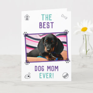 La mejor tarjeta del día de la madre de perro