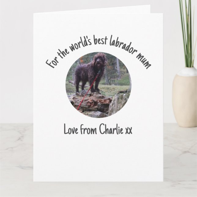 La mejor tarjeta del mundo para el Día de la Madre (Anverso)