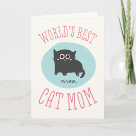 La mejor tarjeta del mundo para el día de la madre