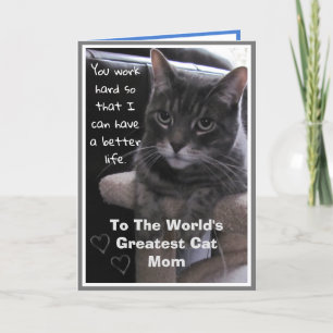 La mejor tarjeta divertida de mamá del mundo