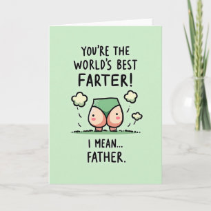 La Mejor Tarjeta Divertida del Día del Padre del M