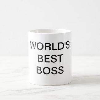 La mejor taza de Boss del mundo