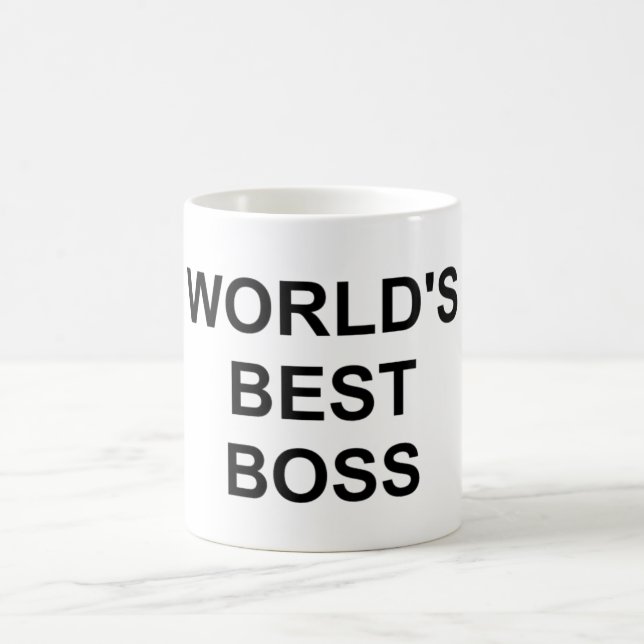 La mejor taza de Boss del mundo original (Centro)