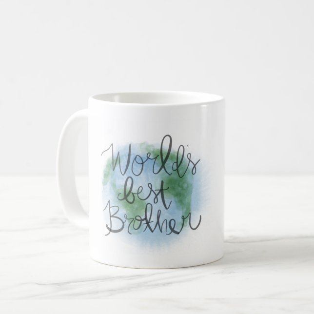 La mejor taza de Brother del mundo (Anverso izquierdo)