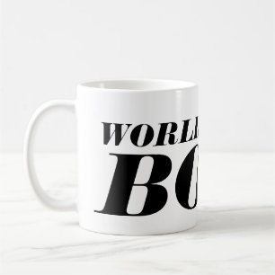 La mejor taza de café de Boss del mundo